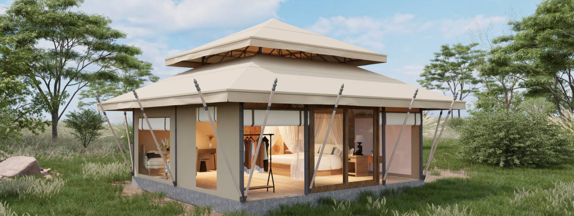 奉节户外野奢帐篷